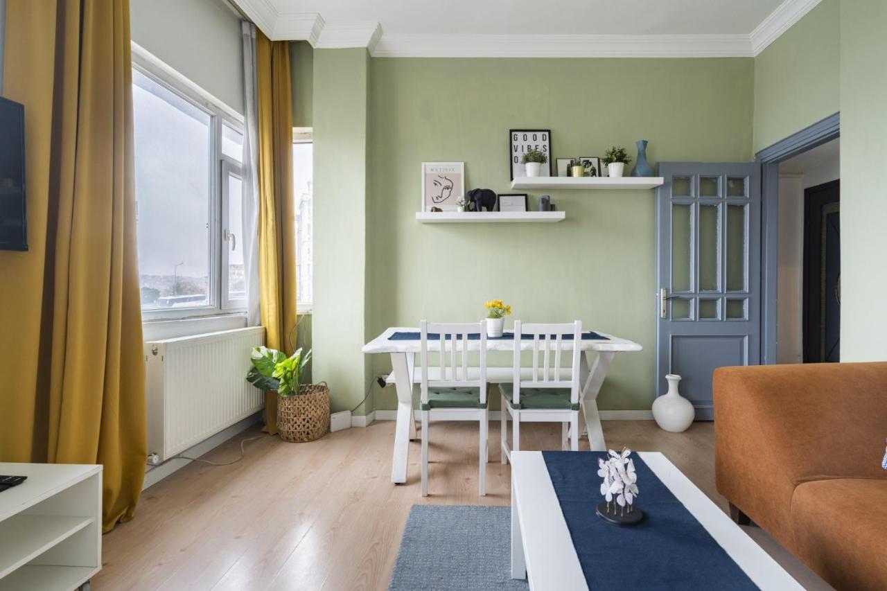 Central Flat W Sea View And Near Galata Tower Leilighet Istanbul Eksteriør bilde